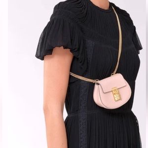 Chloe mini multiway bag in nude pink